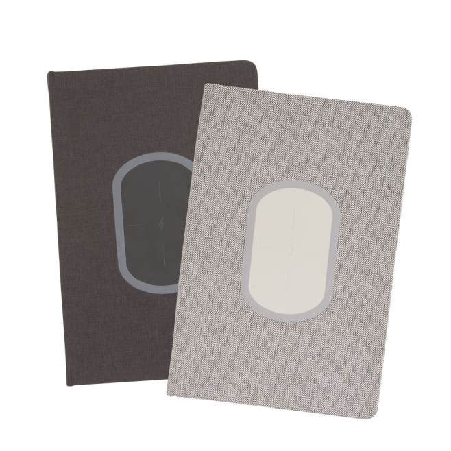 Caderno De Anotações Com Powerbank Indução Personalizado Caderno De Anotações Com Powerbank Indução Personalizado