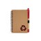 Caderno Ecológico com Caneta Personalizado