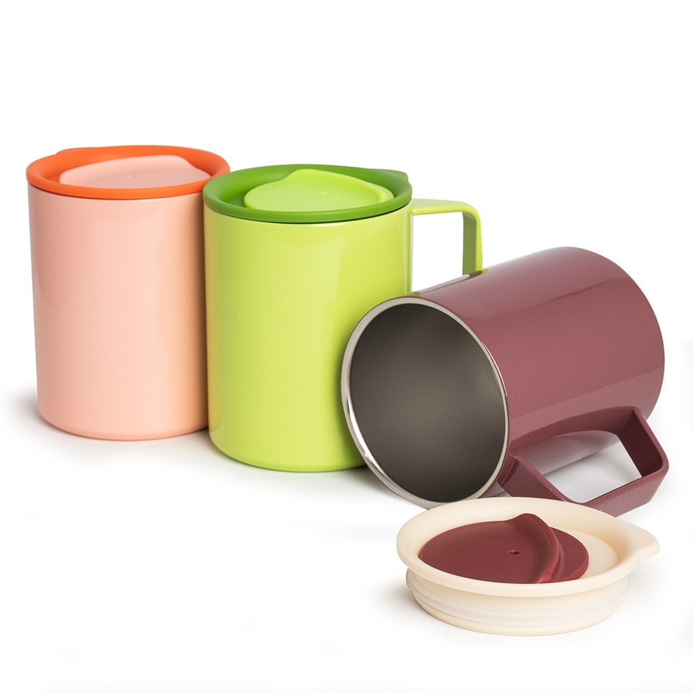 Caneca Inox Parede Dupla 270ml Personalizada Caneca Inox Parede Dupla 270ml Personalizada