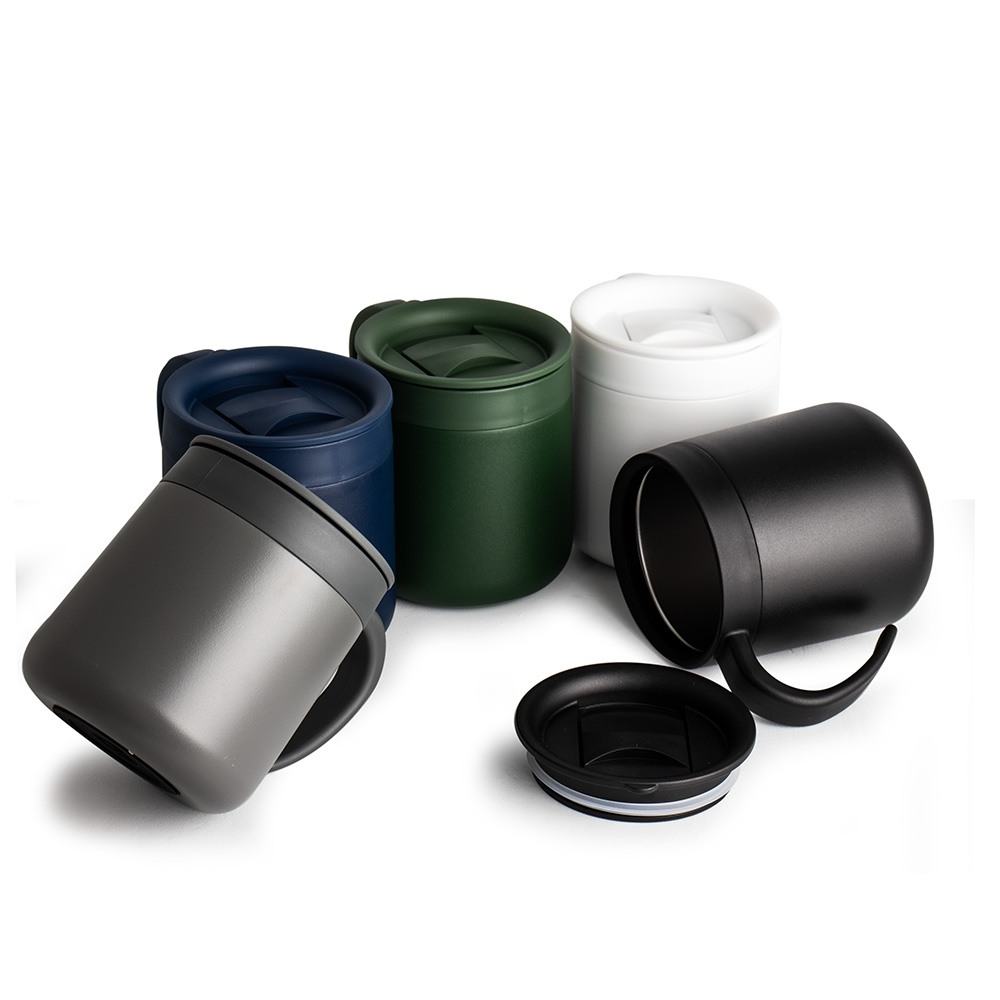 Caneca Térmica Inox 350ml Personalizada Caneca Térmica Inox 350ml Personalizada
