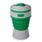 Copo Retrátil Para Brinde Silicone 350Ml