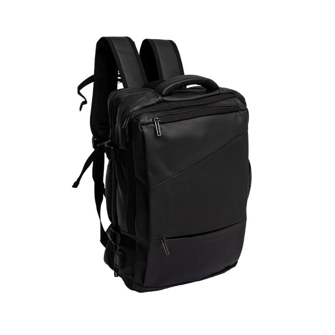 Mochila de Couro Sintético 36 Litros Personalizada Mochila de Couro Sintético 36 Litros Personalizada