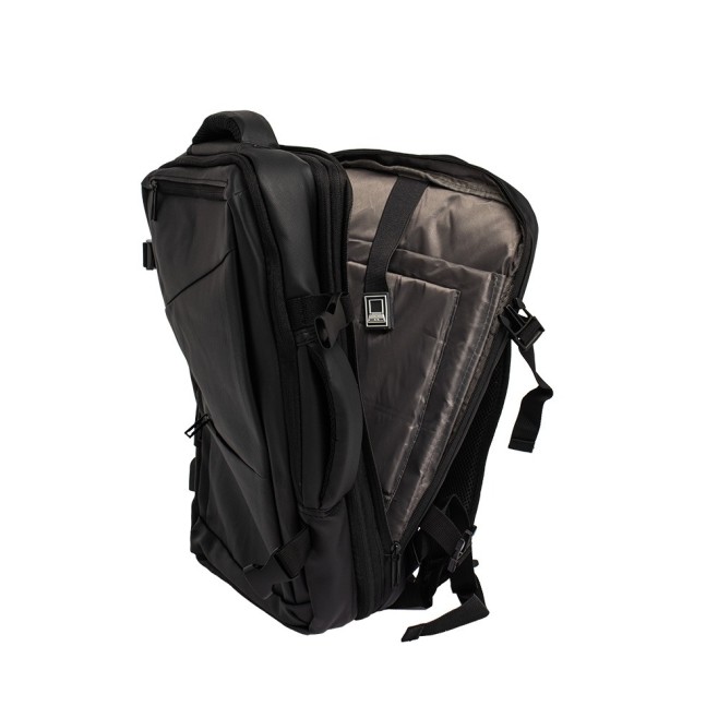 Mochila de Couro Sintético 36 Litros Personalizada Mochila de Couro Sintético 36 Litros Personalizada