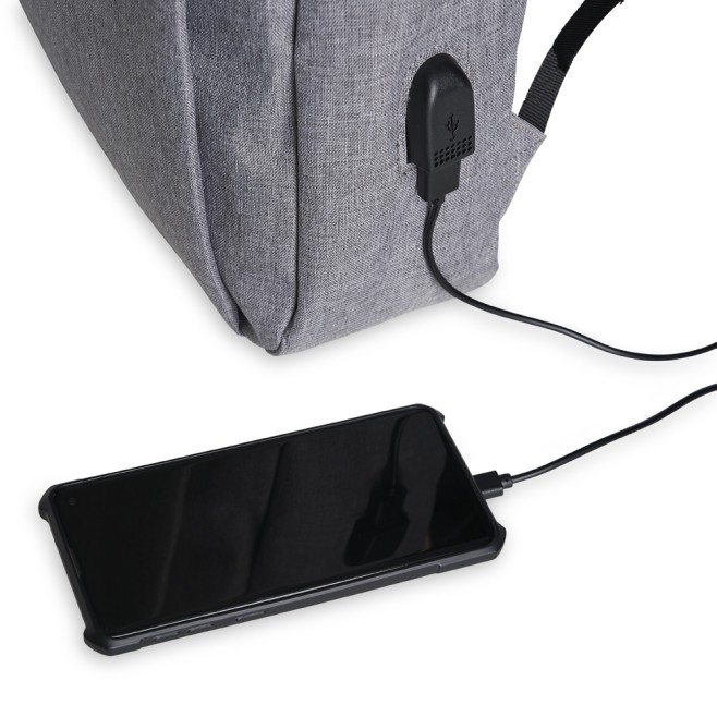 Mochila De Nylon Usb 21L Personalizada Mochila De Nylon Usb 21L Personalizada