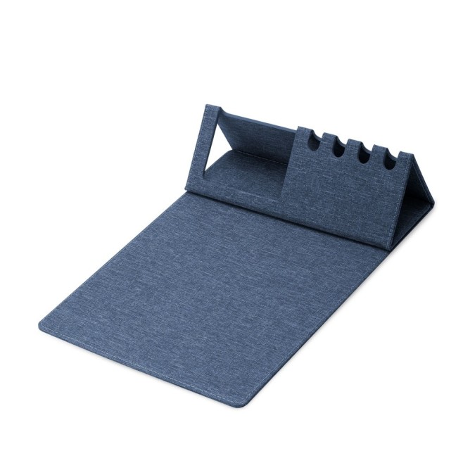 Mouse Pad com Suporte Celular e Canetas Personalizado Mouse Pad com Suporte Celular e Canetas Personalizado