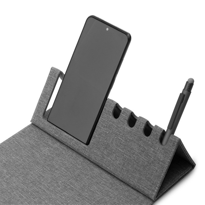 Mouse Pad com Suporte Celular e Canetas Personalizado Mouse Pad com Suporte Celular e Canetas Personalizado