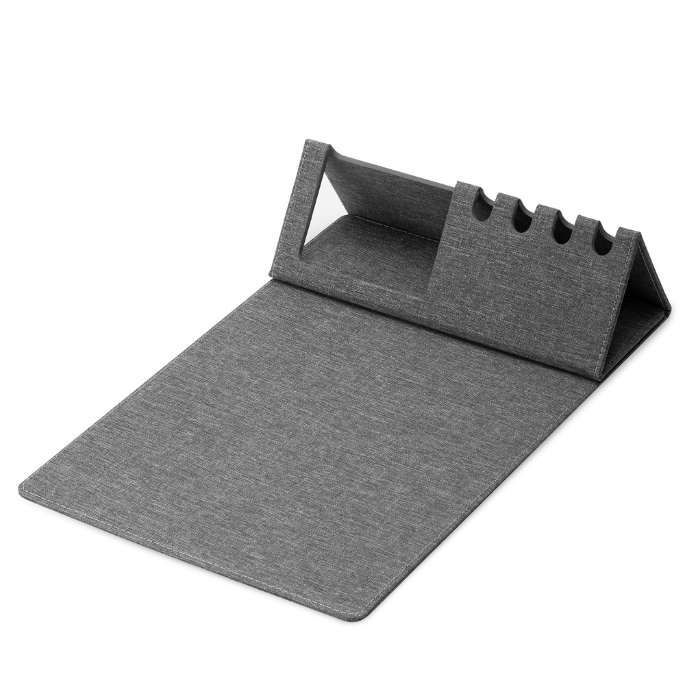 Mouse Pad com Suporte Celular e Canetas Personalizado Mouse Pad com Suporte Celular e Canetas Personalizado