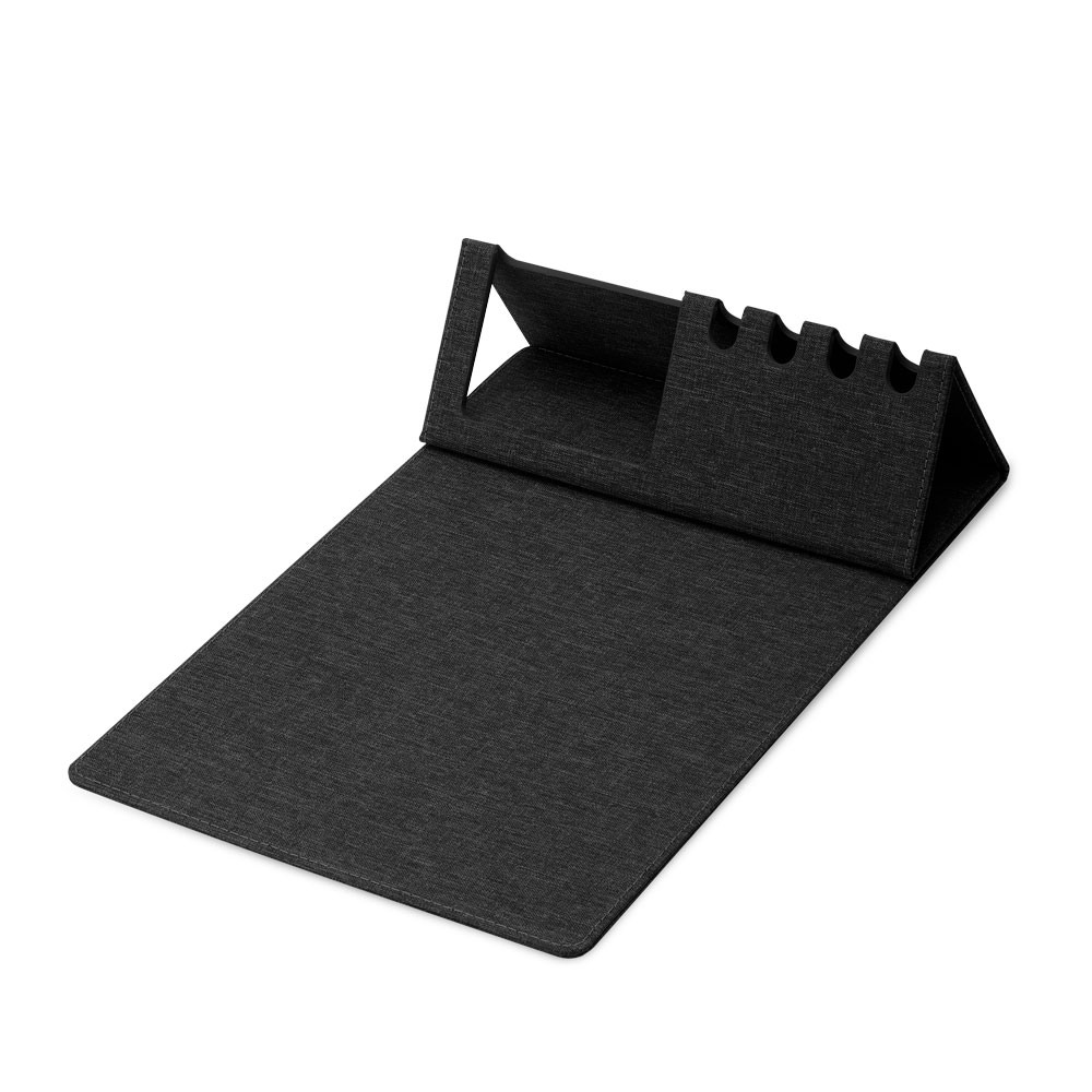 Mouse Pad com Suporte Celular e Canetas Personalizado Mouse Pad com Suporte Celular e Canetas Personalizado