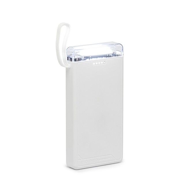 Power Bank 10.000mAh com Lanterna e Multissaídas Personalizado Power Bank 10.000mAh com Lanterna e Multissaídas Personalizado