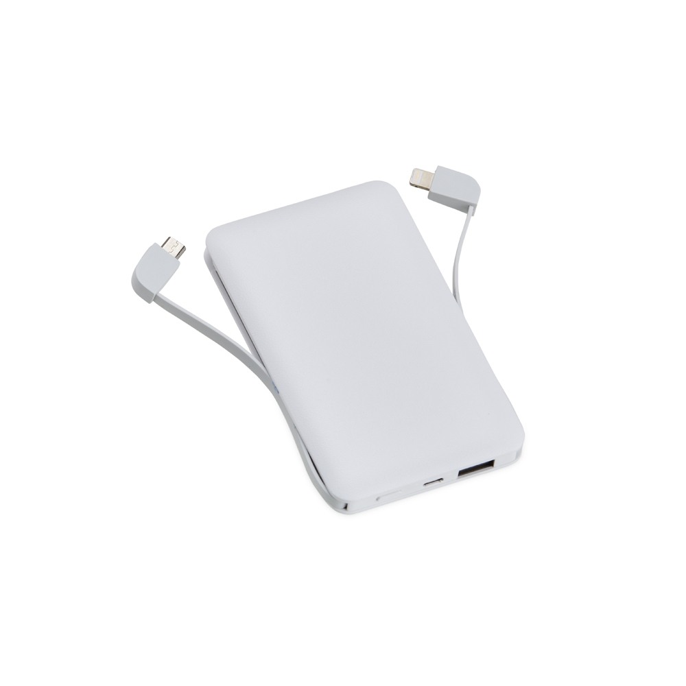 Power Bank 5.000mAh com Indicador LED Personalizado Power Bank 5.000mAh com Indicador LED Personalizado
