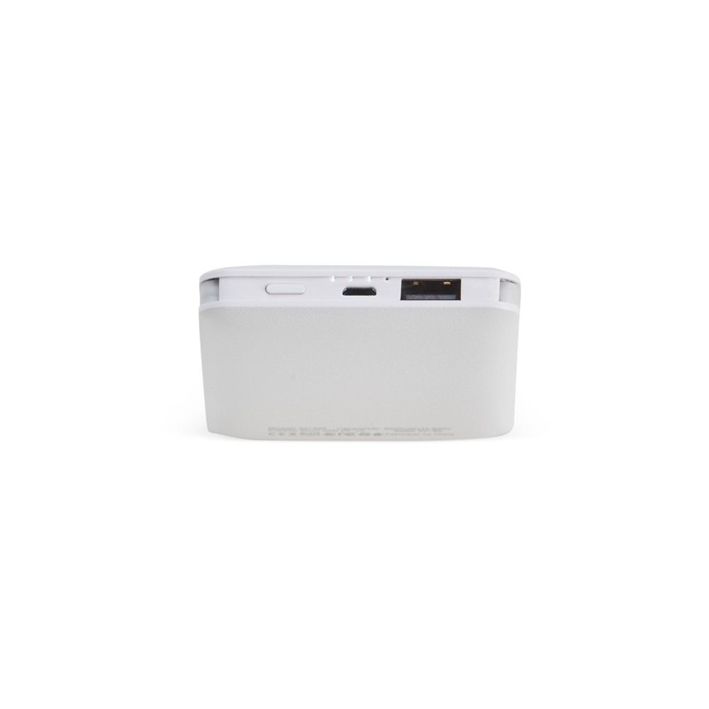 Power Bank 5.000mAh com Indicador LED Personalizado Power Bank 5.000mAh com Indicador LED Personalizado