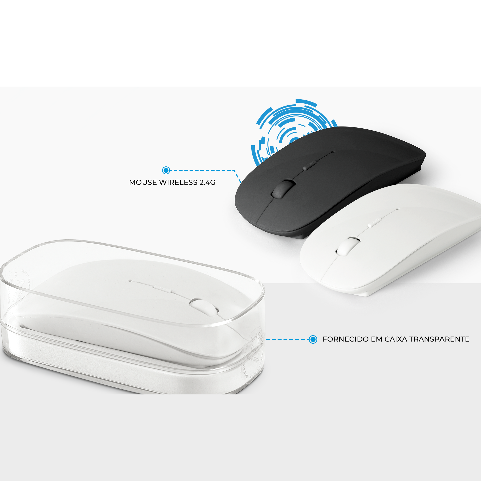 Mouse Wireless 2.4G Promocional