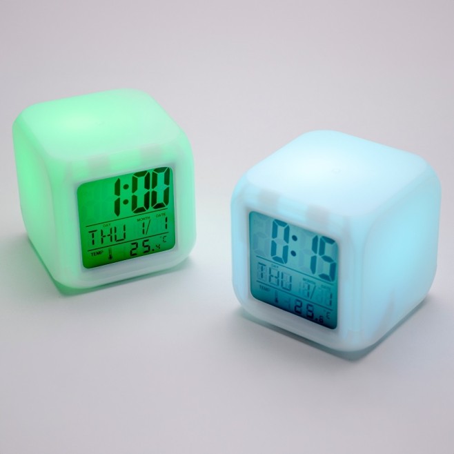 Relógio Digital LED com Despertador Personalizado Relógio Digital LED com Despertador Personalizado