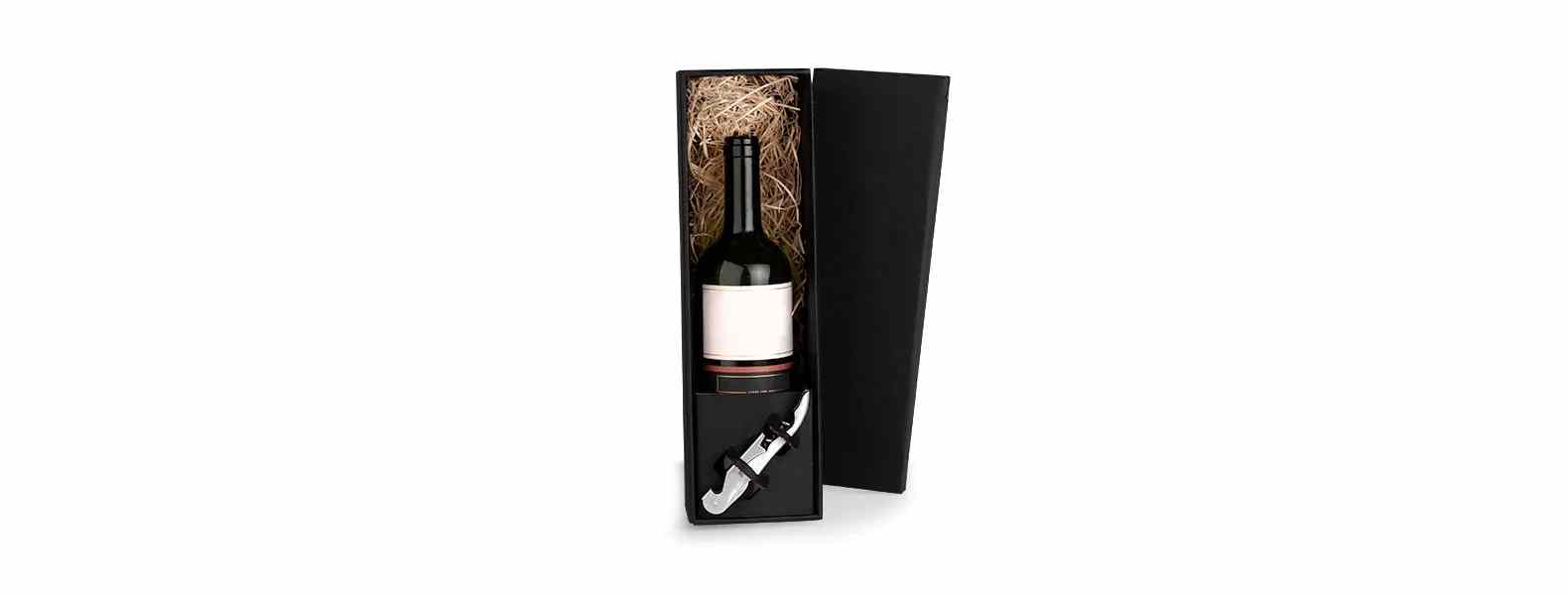 Abridor De Vinho Com Caixa Para Garrafa Personalizado 