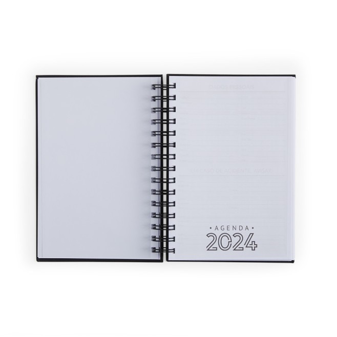 Agenda 2025 Emborrachada com Logo Personalizado Agenda 2025 Emborrachada com Logo Personalizado
