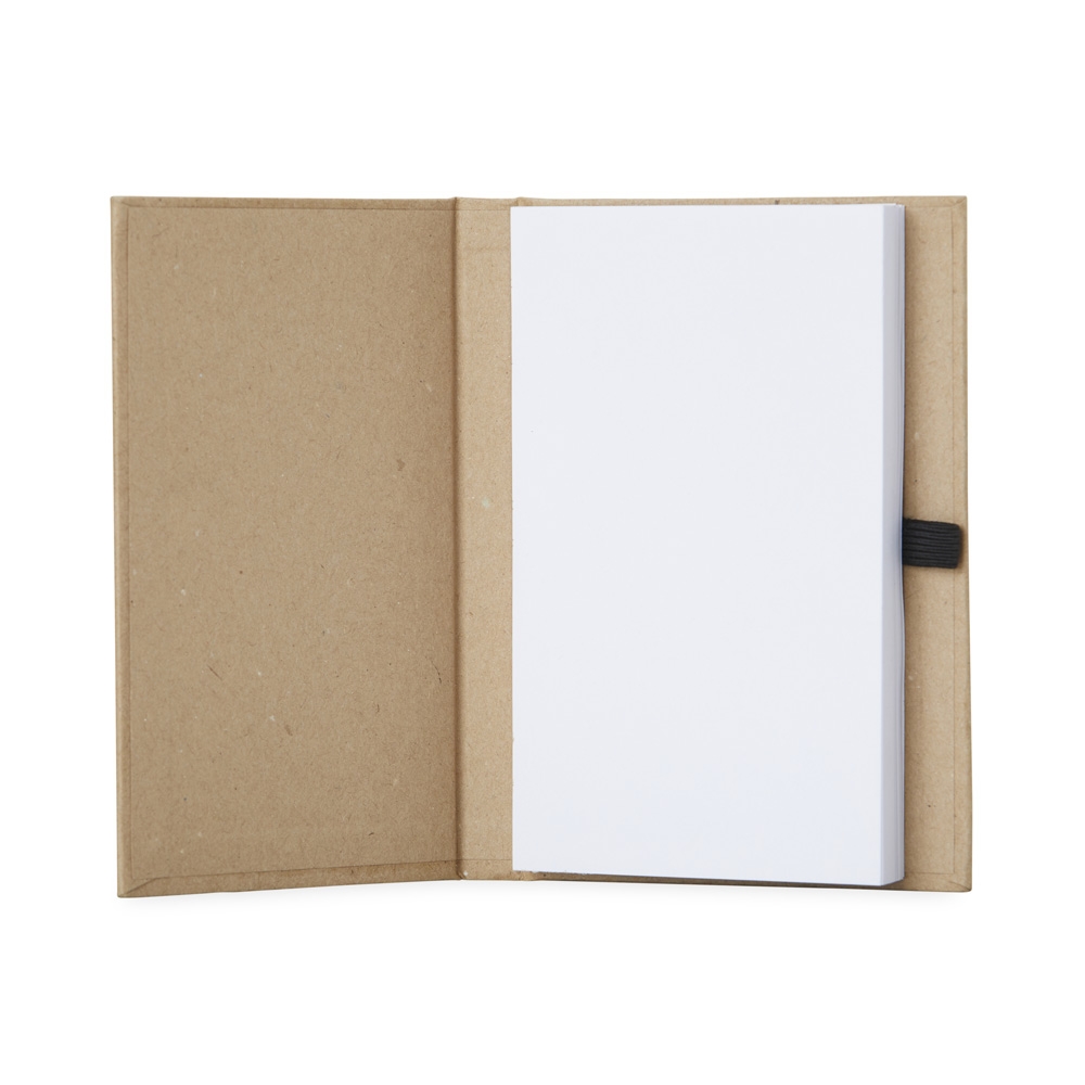 Bloco de Anotações em Kraft com Porta Caneta com Logo para Brindes Bloco de Anotações em Kraft com Porta Caneta com Logo para Brindes