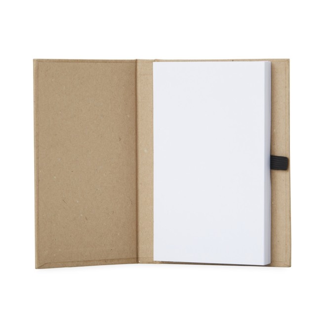 Bloco de Anotações em Kraft com Porta Caneta com Logo para Brindes Bloco de Anotações em Kraft com Porta Caneta com Logo para Brindes