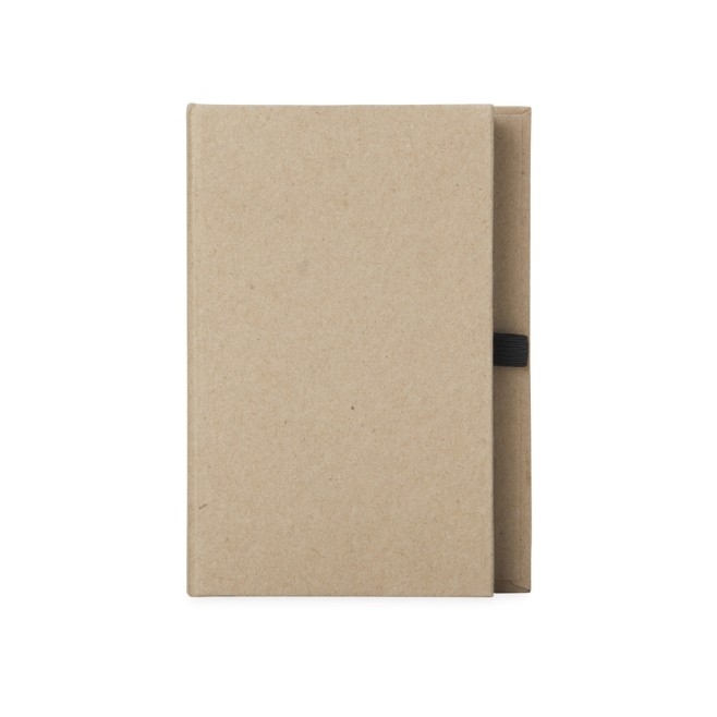 Bloco de Anotações em Kraft com Porta Caneta com Logo para Brindes Bloco de Anotações em Kraft com Porta Caneta com Logo para Brindes