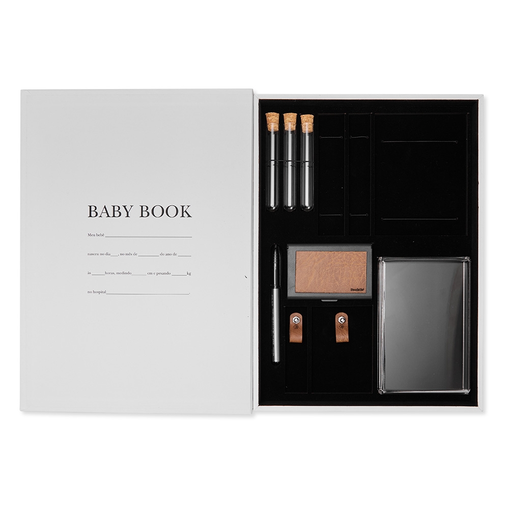 Box Baby Book Premium Personalizado Box Baby Book Premium Personalizado