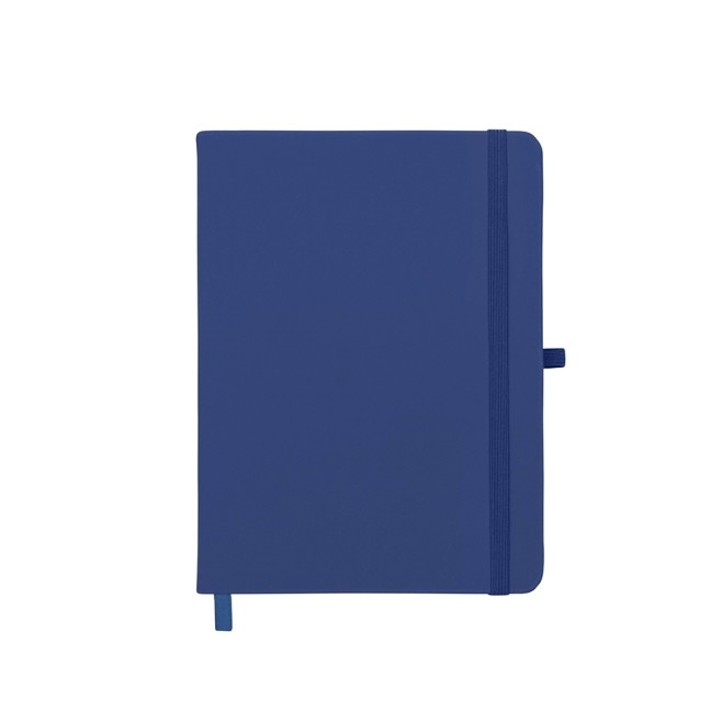 Caderneta Tipo Moleskine com Pauta Com Porta Caneta Personalizada