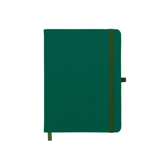 Caderneta Tipo Moleskine com Pauta Com Porta Caneta Personalizada