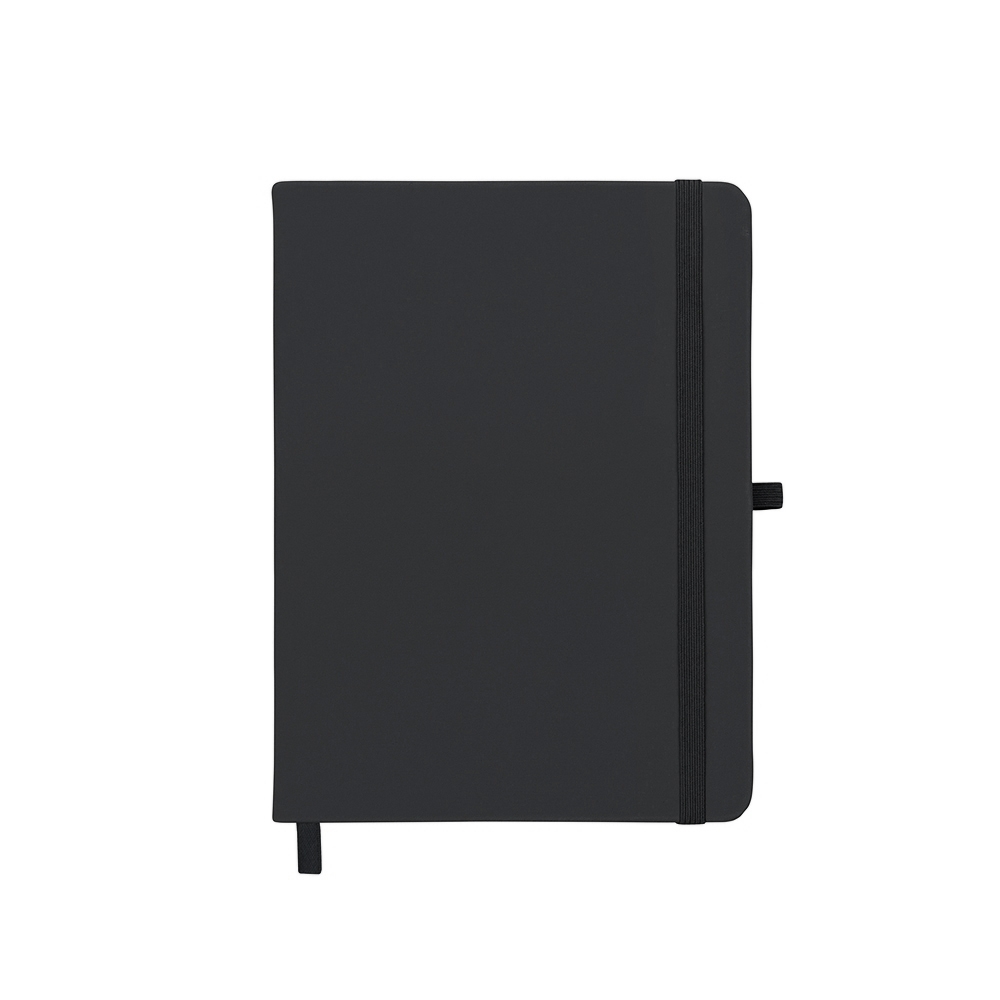 Caderneta Tipo Moleskine com Pauta Com Porta Caneta Personalizada