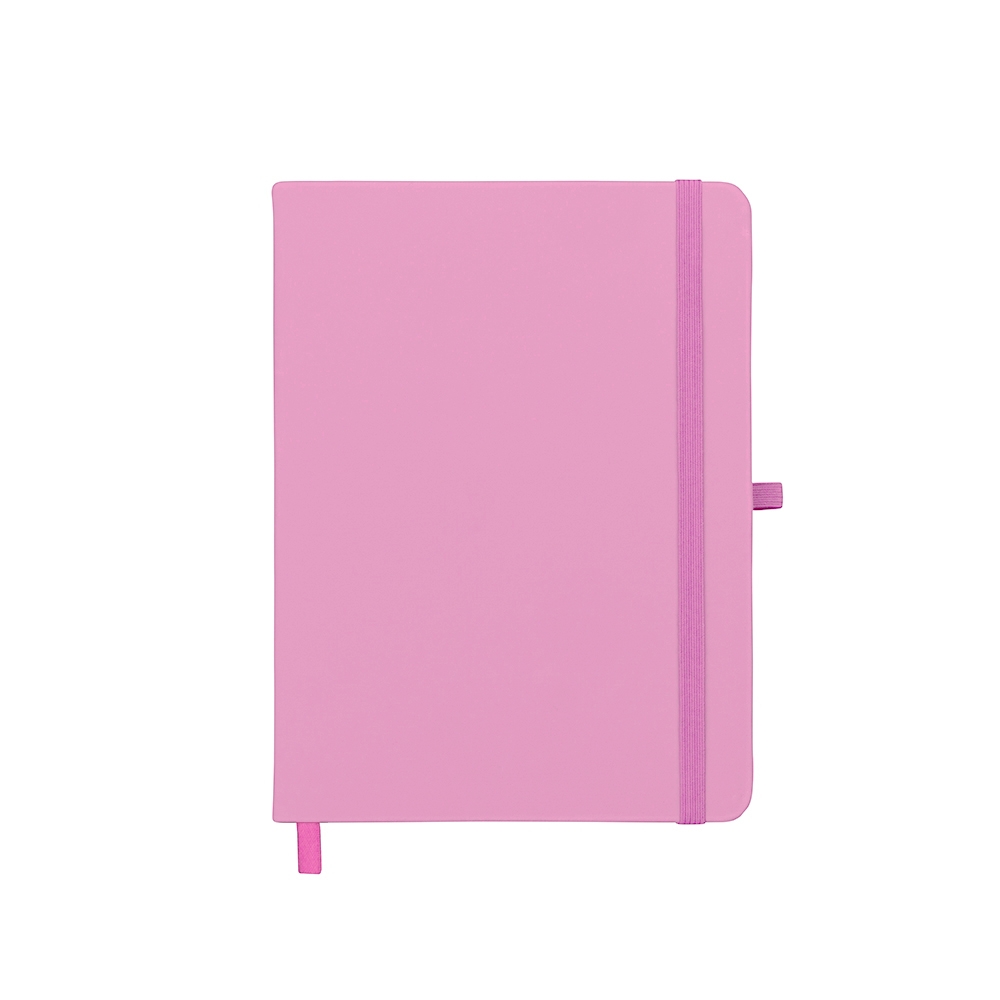 Caderneta Tipo Moleskine Sem Pauta Com Porta Caneta Personalizada