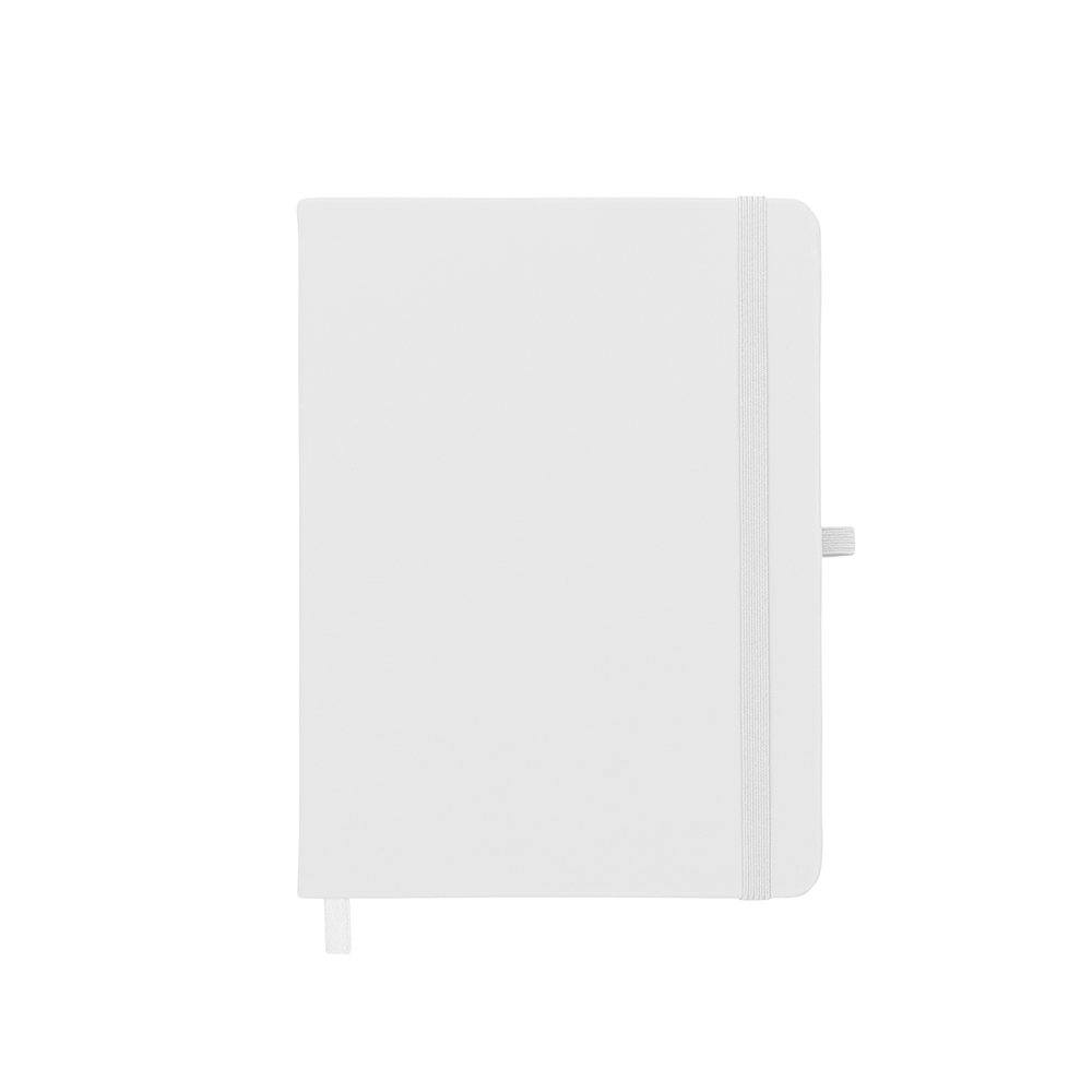Caderneta Tipo Moleskine Sem Pauta Com Porta Caneta Personalizada