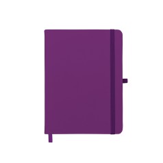 Caderneta Tipo Moleskine Sem Pauta Com Porta Caneta Personalizada