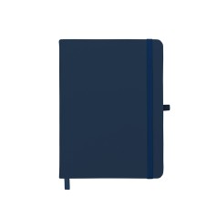 Caderneta Tipo Moleskine Sem Pauta Com Porta Caneta Personalizada