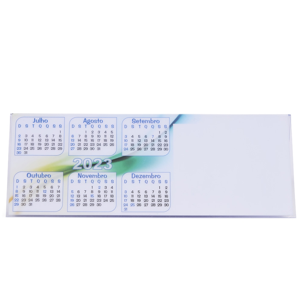 Calendário 2023 De Mesa Em Plástico Para Brinde Calendário 2023 De Mesa Em Plástico Para Brinde