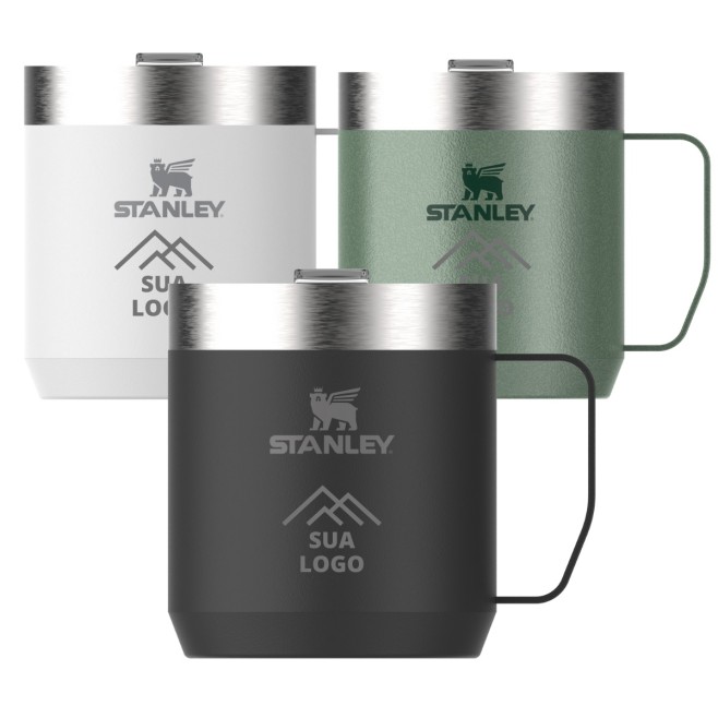 Caneca Térmica Camp Mug Stanley Original 350ml Personalizada Caneca Térmica Camp Mug Stanley Original 350ml Personalizada