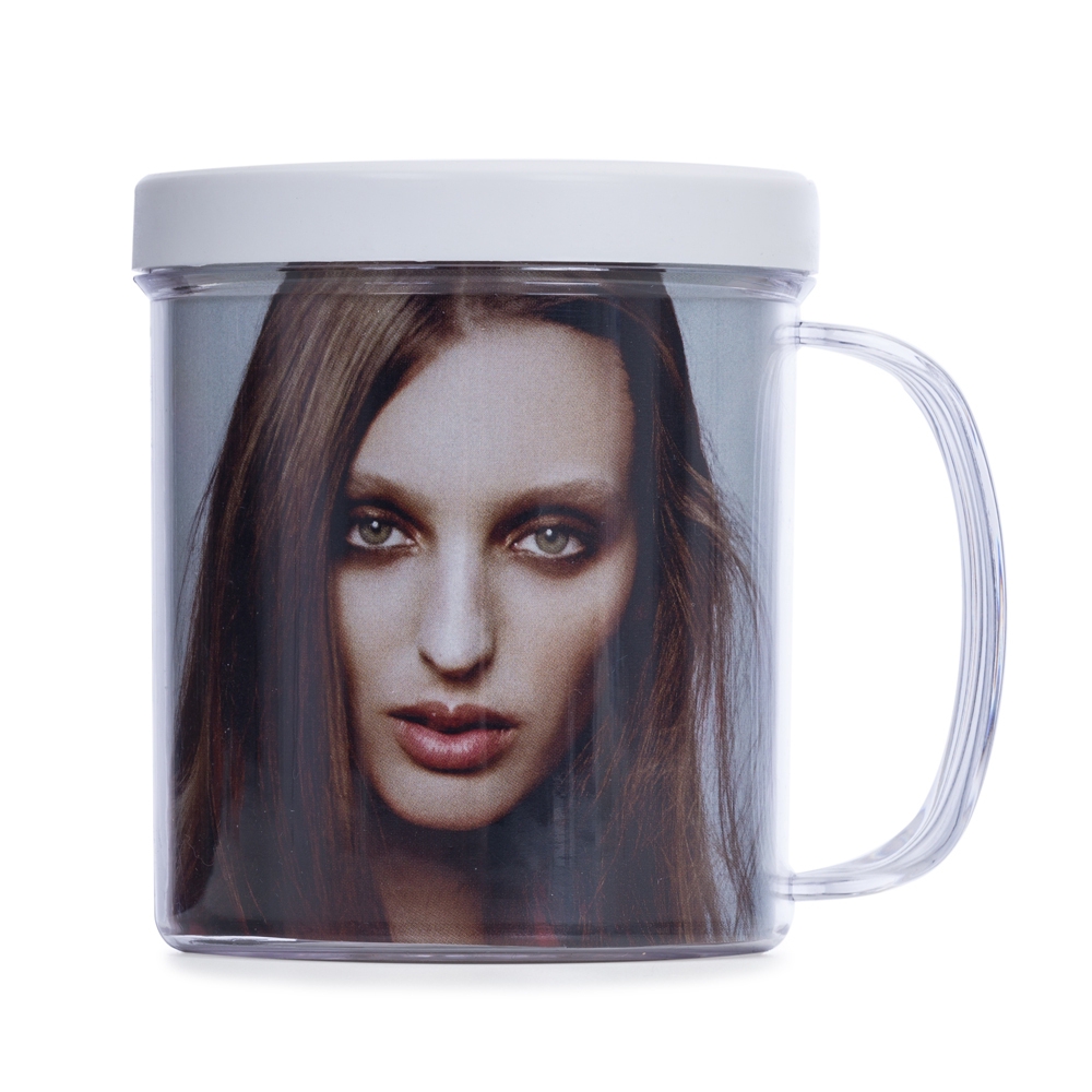 Caneca 350Ml Porta Foto Com Logo Caneca 350Ml Porta Foto Com Logo
