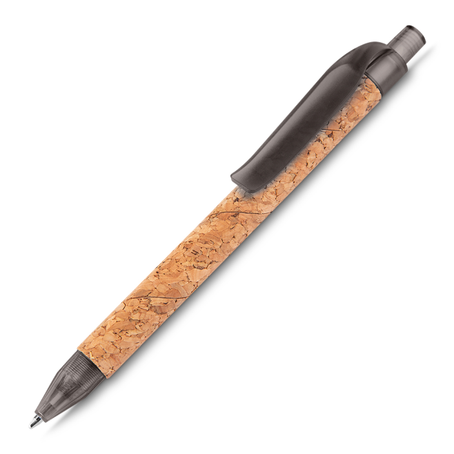 Caneta Corpo Em Cortiça E Detalhes Em Plástico Para Brinde Caneta Corpo Em Cortiça E Detalhes Em Plástico Para Brinde