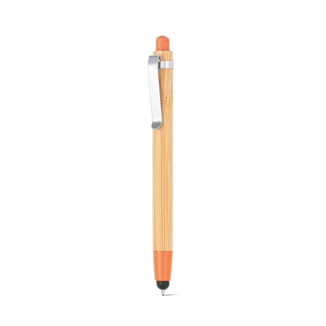 Caneta De Bambu Com Logo