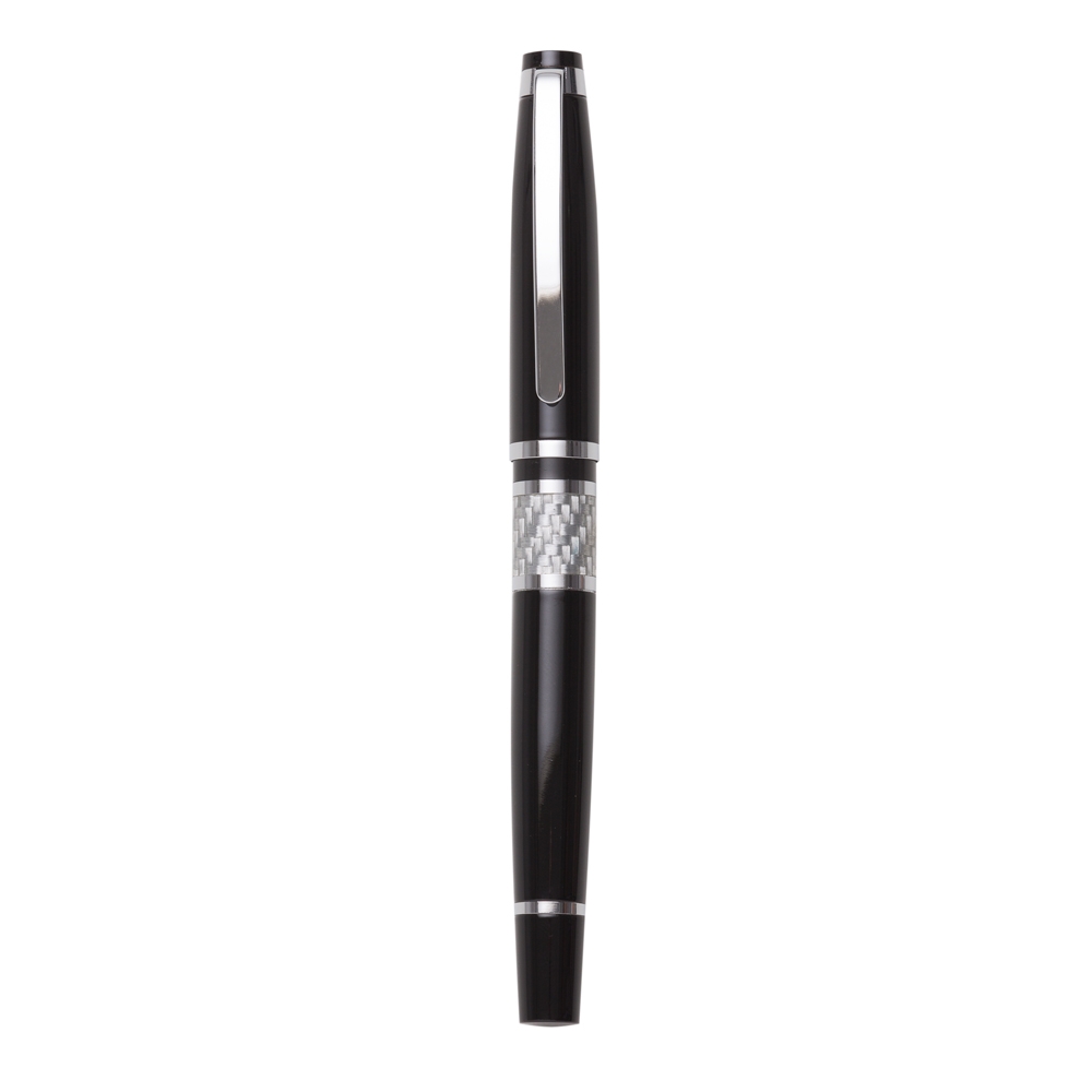 Caneta Metal Roller Preta Personalizada