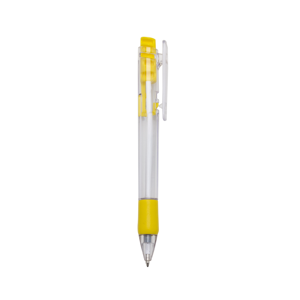 Caneta Plástica Personalizada Com Logo