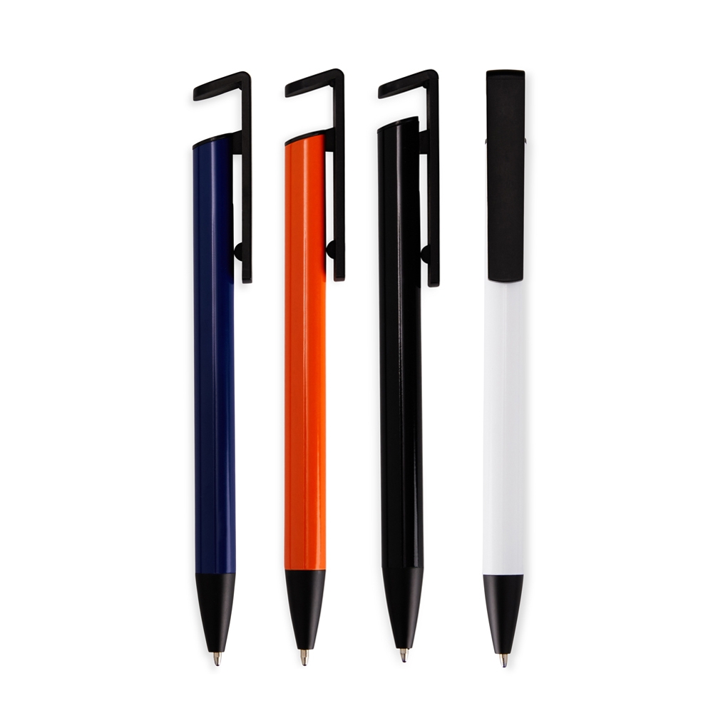 Caneta Semimetal com Suporte Personalizada Caneta Semimetal com Suporte Personalizada