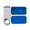 Carcaça Pen Drive Giratório Brilhante Personalizada