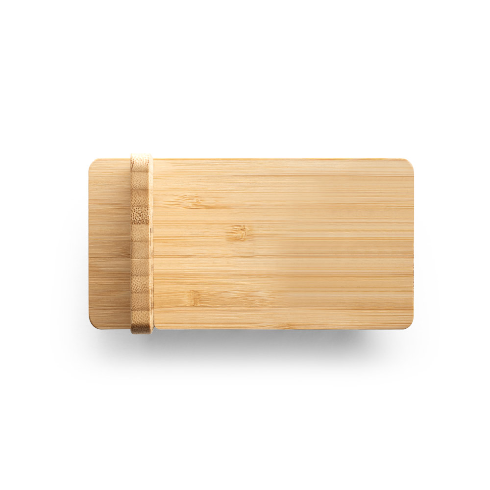 Carregador Portátil em Bambu para Brinde Carregador Portátil em Bambu para Brinde