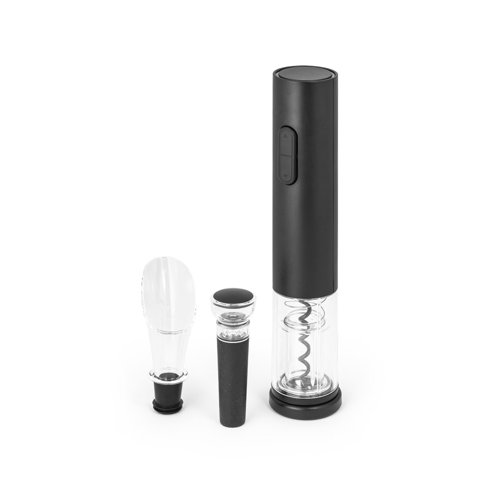 Conjunto De Saca Rolhas Elétrico Para Brinde Conjunto De Saca Rolhas Elétrico Para Brinde