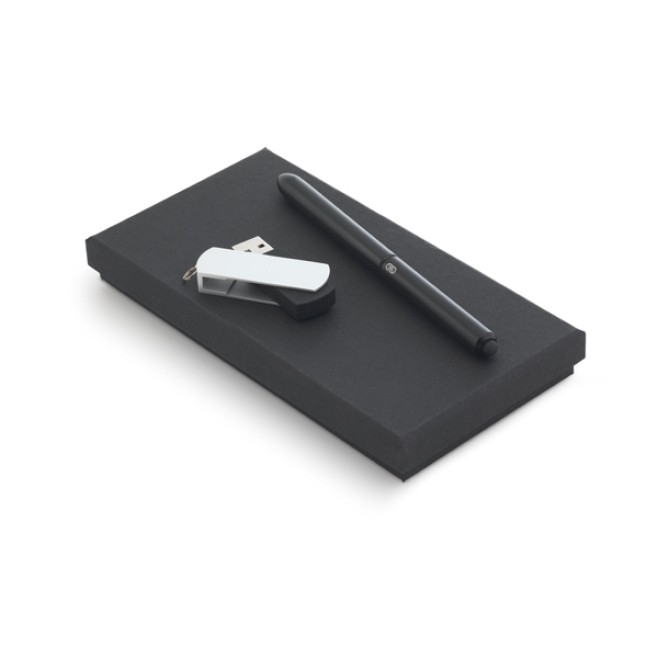 Conjunto Esferográfica E Pen Drive Personalizado Conjunto Esferográfica E Pen Drive Personalizado