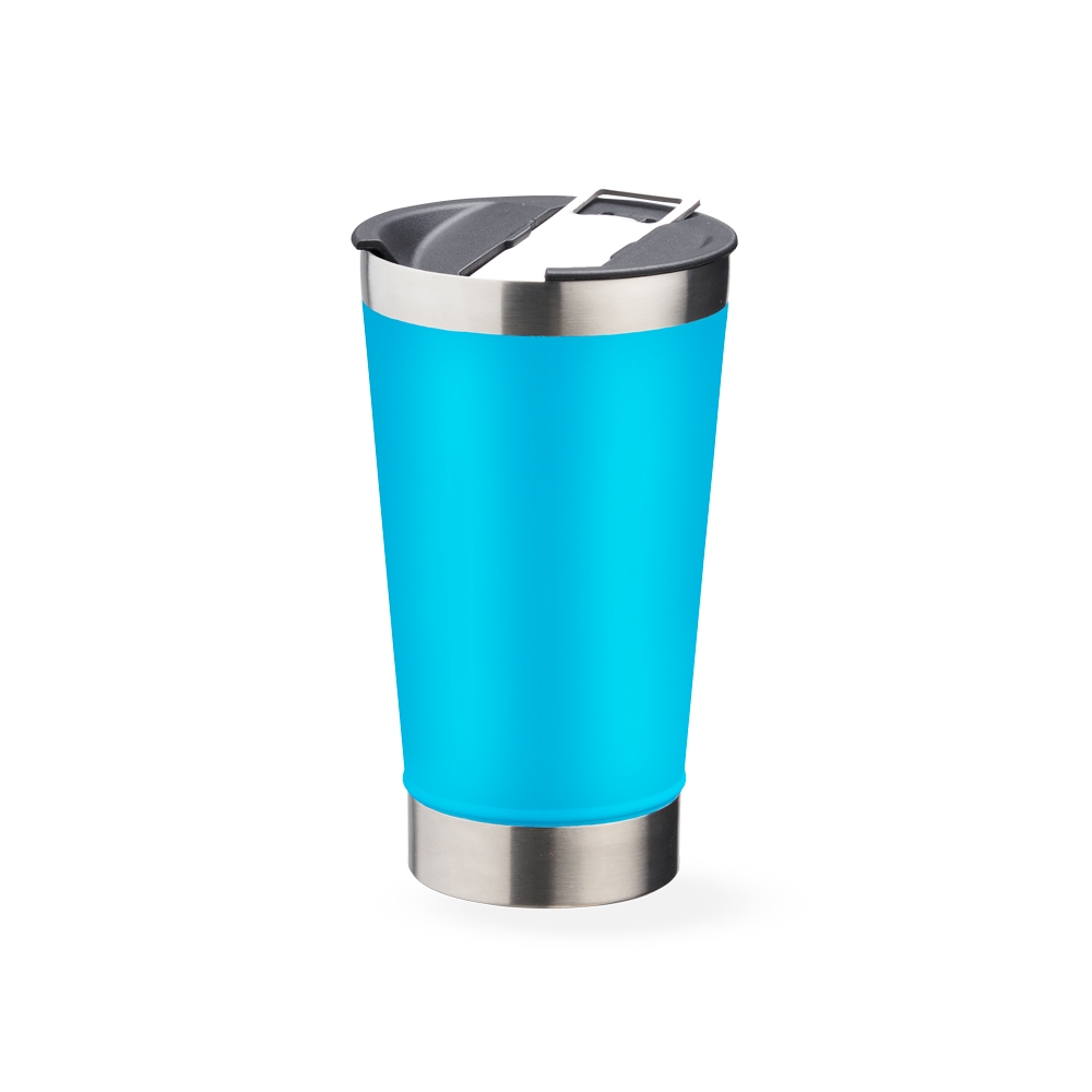Copo Térmico 500Ml Com Abridor Para Brinde Copo Térmico 500Ml Com Abridor Para Brinde