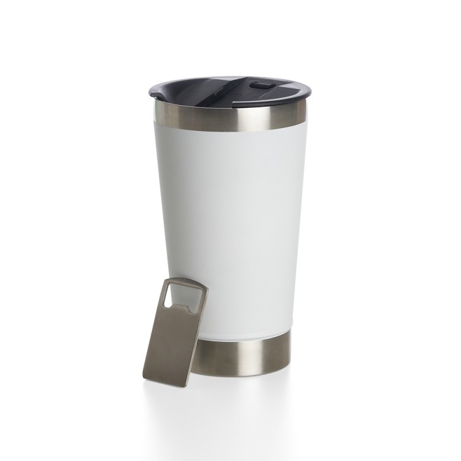 Copo Térmico 500Ml Com Abridor Para Brinde Copo Térmico 500Ml Com Abridor Para Brinde