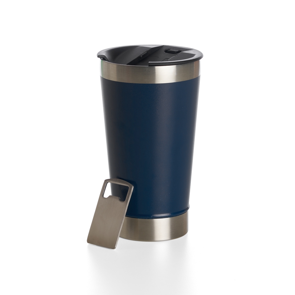 Copo Térmico 500Ml Com Abridor Para Brinde Copo Térmico 500Ml Com Abridor Para Brinde