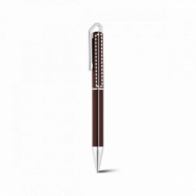 Esferográfica Em Bronze Com Mecanismo Twist Hook Personalizada Esferográfica Em Bronze Com Mecanismo Twist Hook Personalizada
