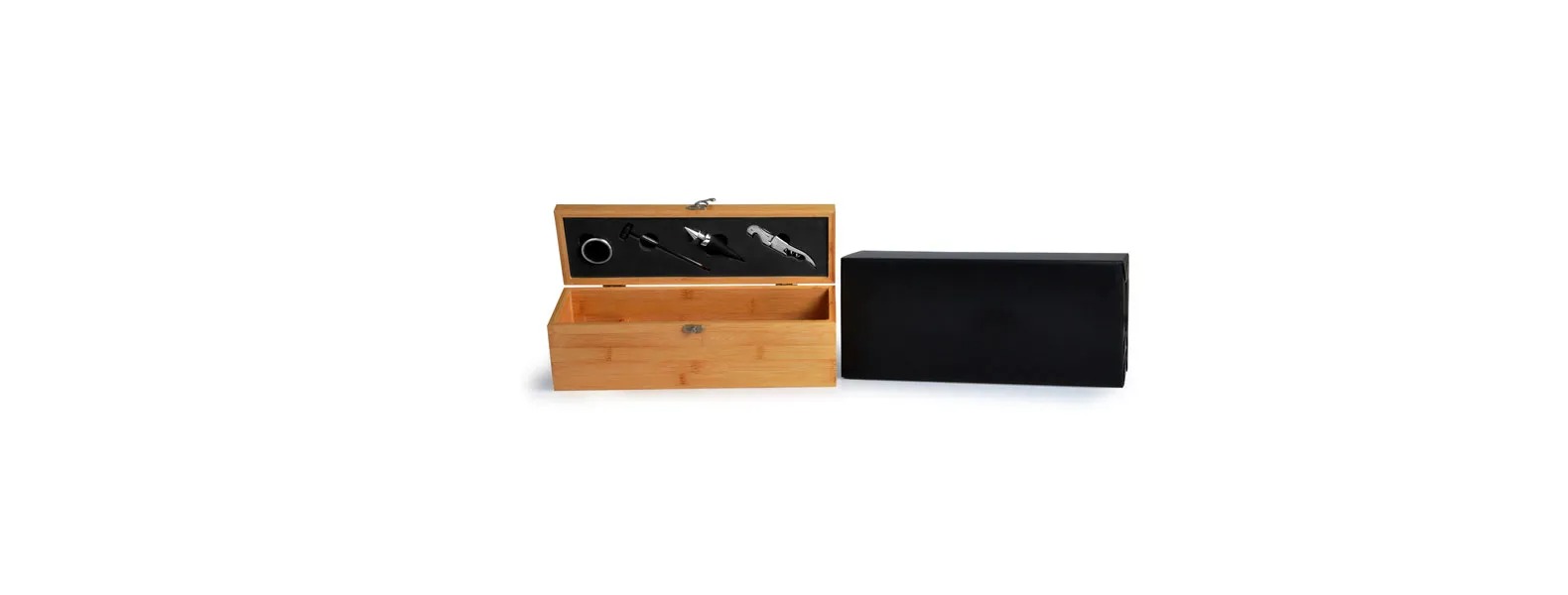 Estojo Em Bambu Com Acessórios Personalizado