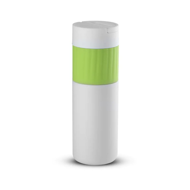 Garrafa Térmica 500Ml Com Suporte De Celular Para Brinde Garrafa Térmica 500Ml Com Suporte De Celular Para Brinde