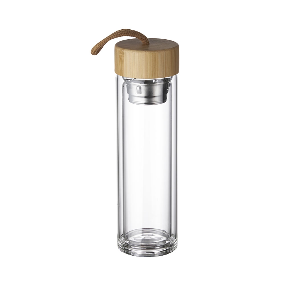 Garrafa Vidro Duplo 360Ml Personalizada Garrafa Vidro Duplo 360Ml Personalizada