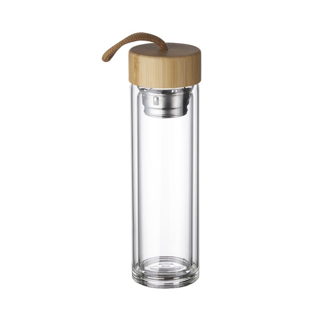 Garrafa Vidro Duplo 360Ml Personalizada Garrafa Vidro Duplo 360Ml Personalizada